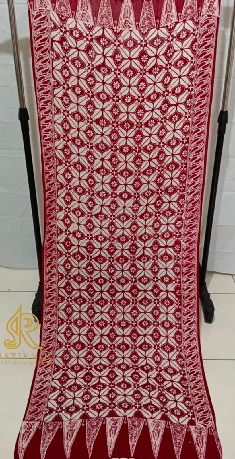 SYAL/PASHMINA BATIK CAP MOTIF KHAS KABUPATEN BEKASI