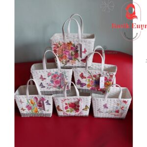 Tas Kotak anyam mini By Butik Enyra